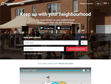 Tablet Screenshot of hoplr.com